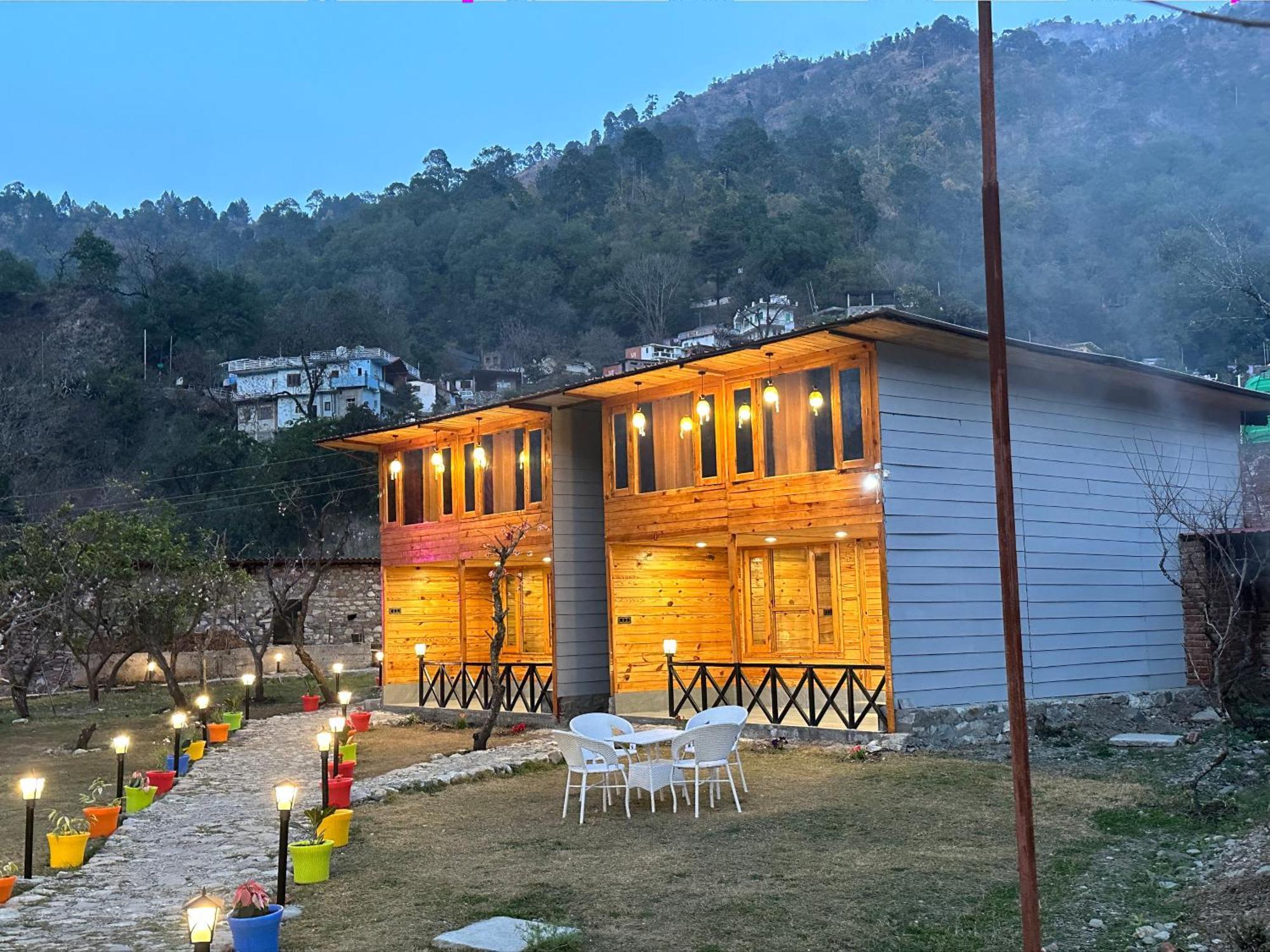Cabana Riverside Resort - Kainchi Dham Nainital Exterior foto